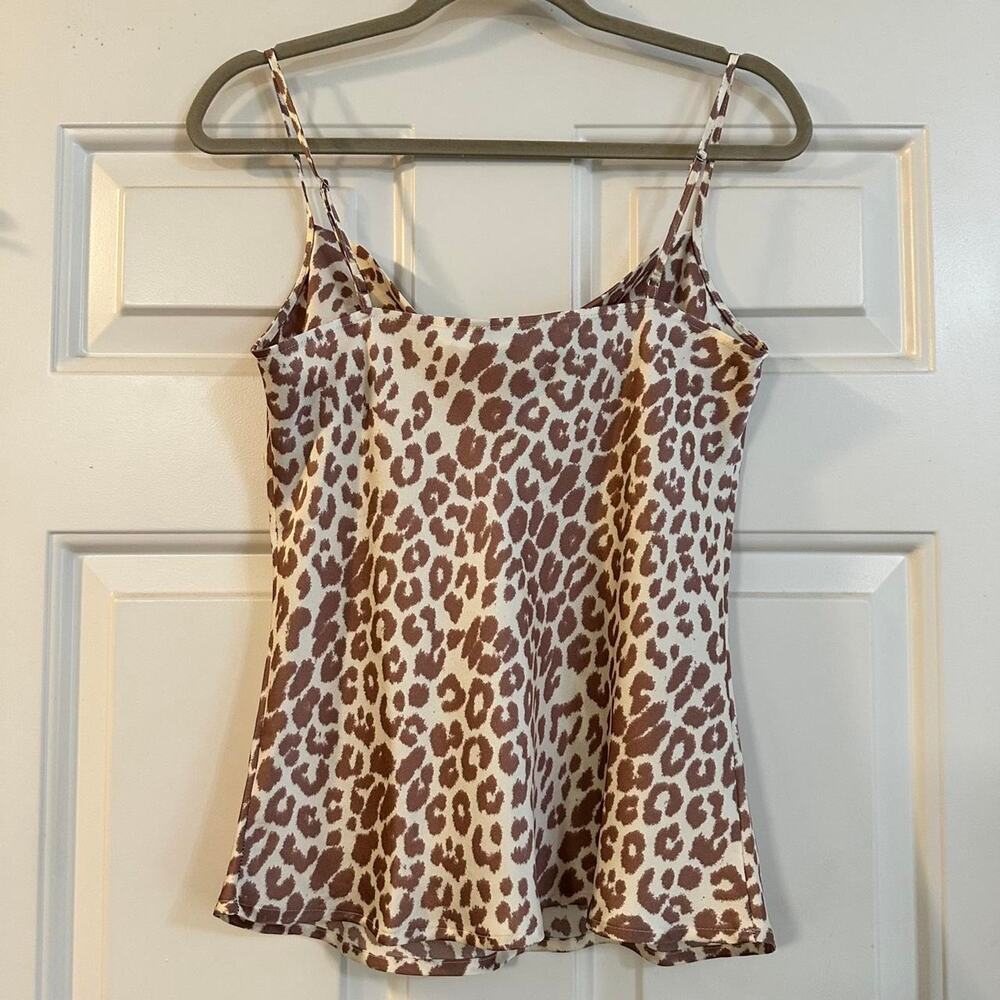 Express leopard print camisole